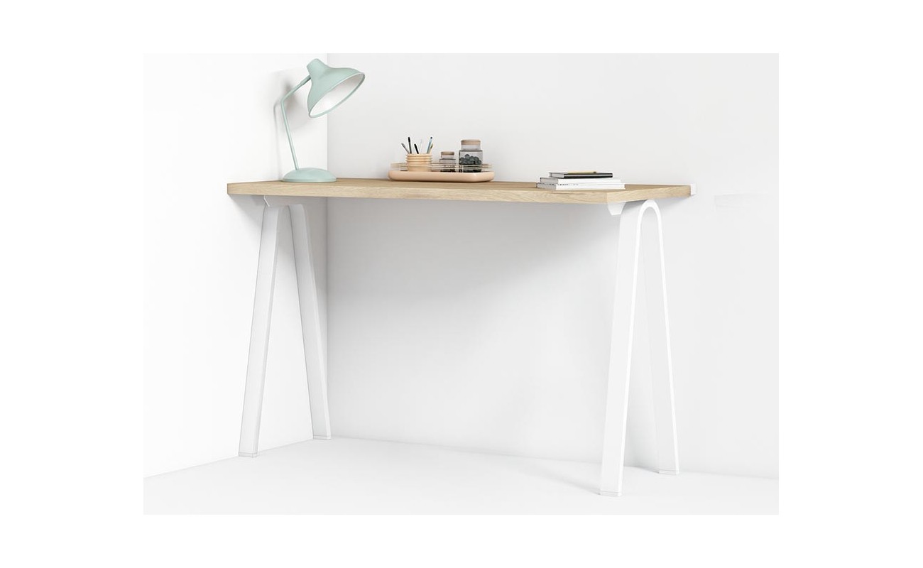 Mesa escritorio juvenil con patas metálicas - Byte
