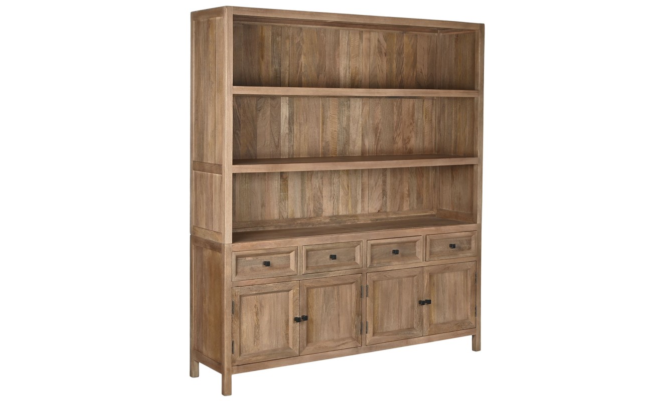 ESTANTERIA MANGO 170X40,8X193 70,00 NATURAL
