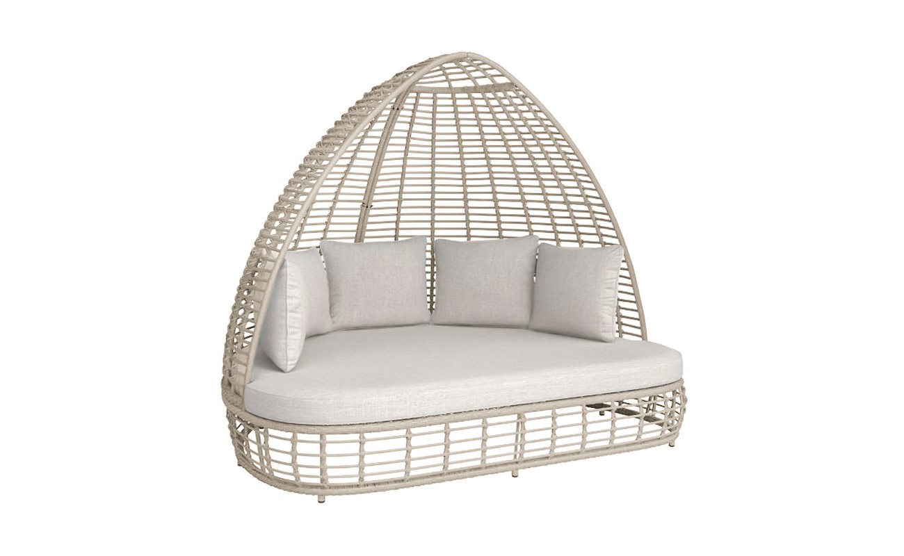 CAMA CHILL OUT RATAN SINTETICO 198X168X168