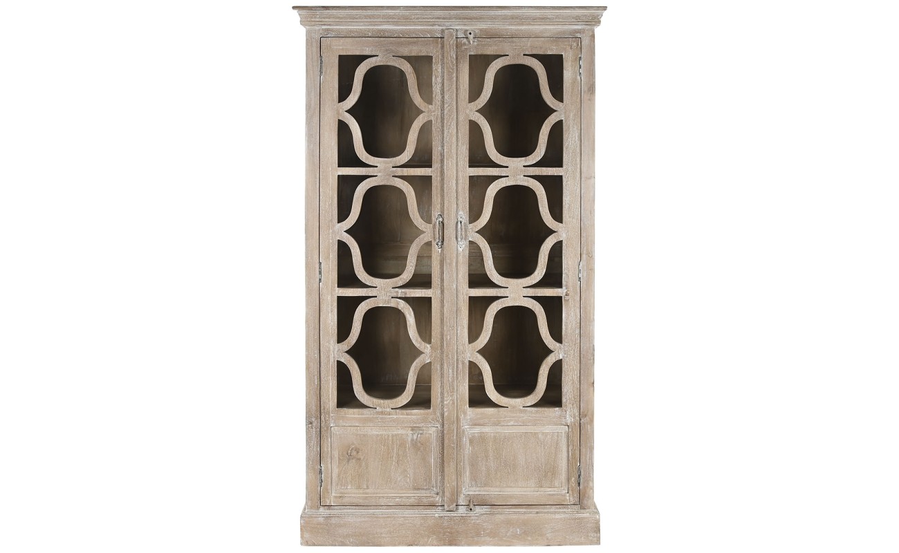 VITRINA MANGO 120X50X210 99,70 DECAPE BLANCO