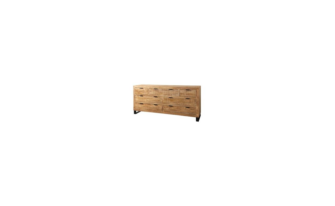 CAJONERA MANGO METAL 184X49X83