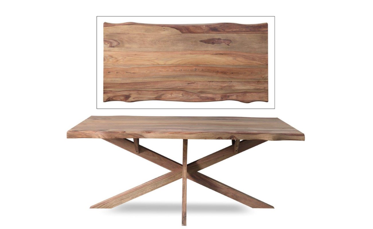 MESA COMEDOR ACACIA 200X90X76