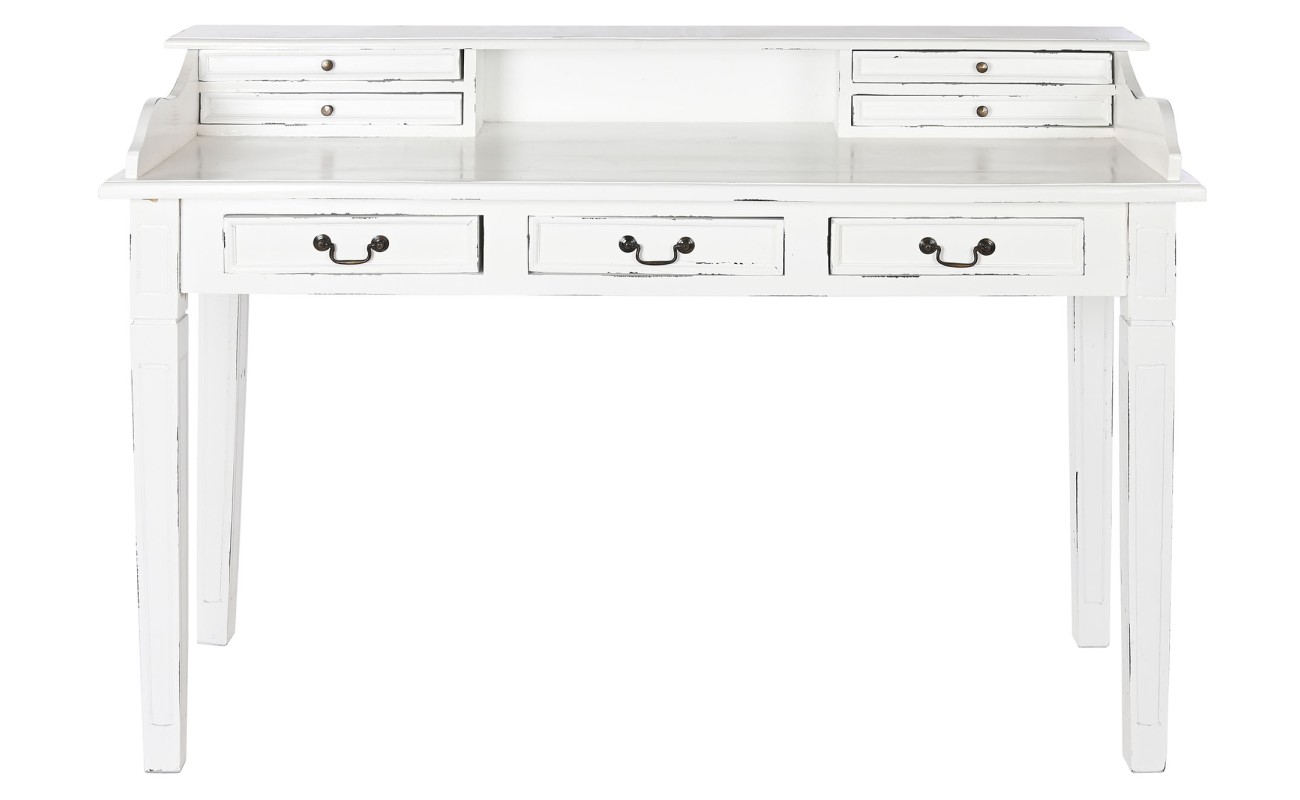 ESCRITORIO CAOBILLA 150X57X100 38,00 BLANCO ROTO