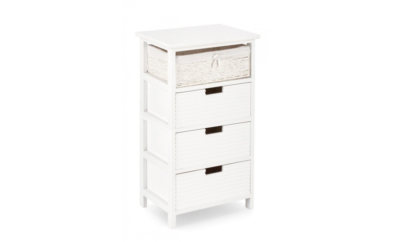 CAJONERA 4C LEONIE BLANCO 40X29X73H