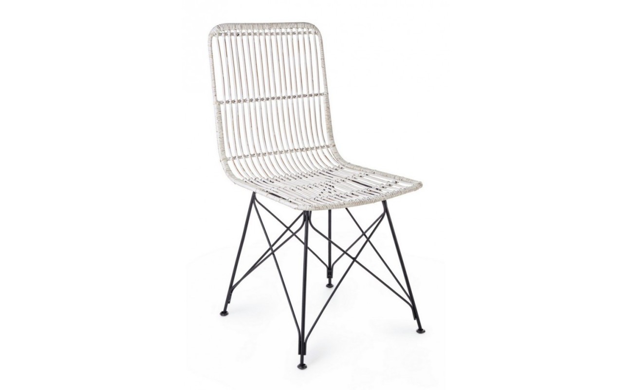 SILLA LUCILA KUBU BLANCO